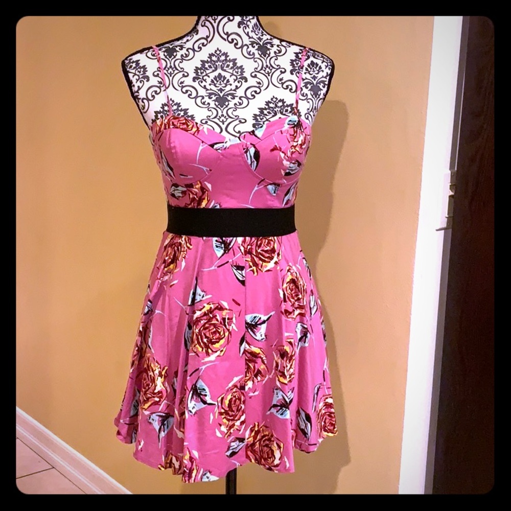 Forever 21 pink sun dress